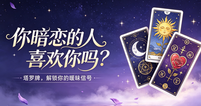 塔罗牌-暗恋的人喜欢你吗？