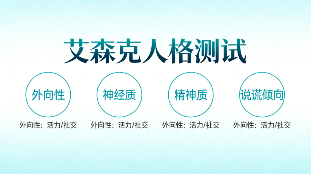 艾森克人格属于正常人格吗