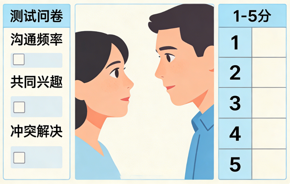 Locke-Wallace婚姻测试:50道题评估你的婚姻幸福指数