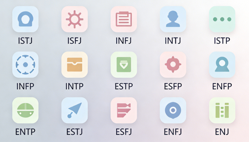 你的MBTI倾向：E/I/S/N/T/F/J/P