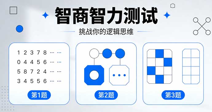 标准IQ测试：全球常模对照