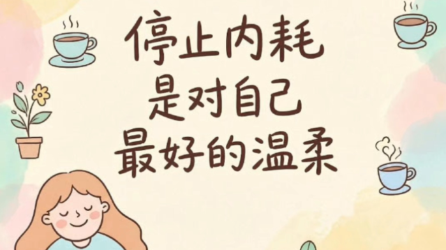 这段话,帮我彻底停止了精神内耗